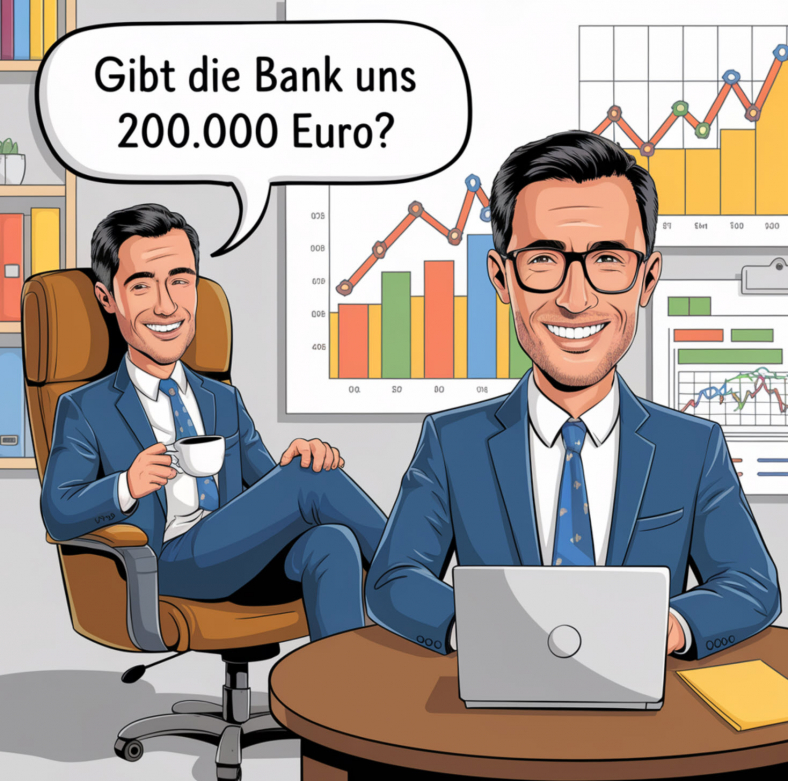 Gibt die Bank uns 200.000 Euro