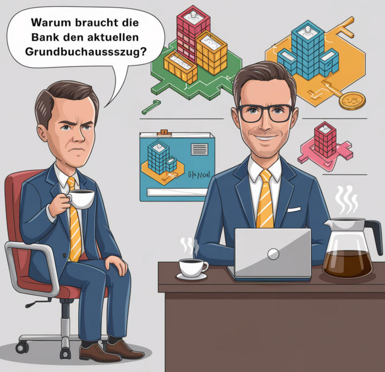 Warum braucht die Bank einen aktuellen Grundbuchauszug?