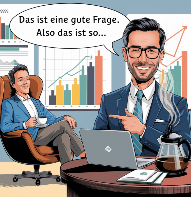 Das ist eine gute Frage - also das ist so